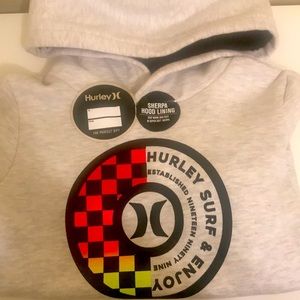 Kids HURLEY hoodie.  Size 6 NWT
